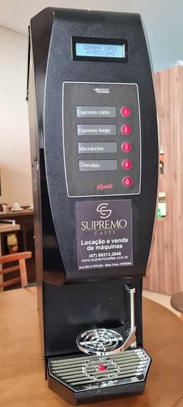 Comodato de Máquina de Café Expresso Profissional para Cafeteria Gaspar Alto - Comodato de Máquina de Café Expresso Profissional