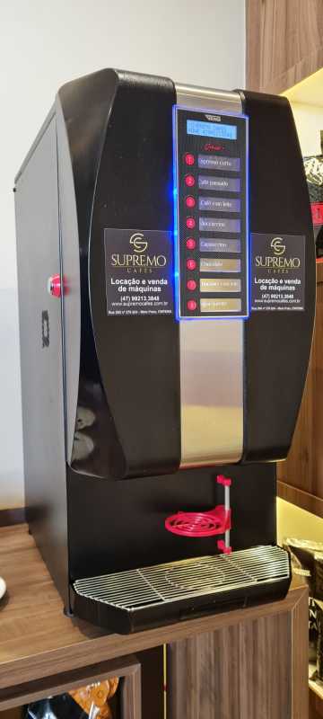 Comodato de Máquina de Café Profissional Automática Itapema - Comodato de Máquina de Fazer Café Profissional