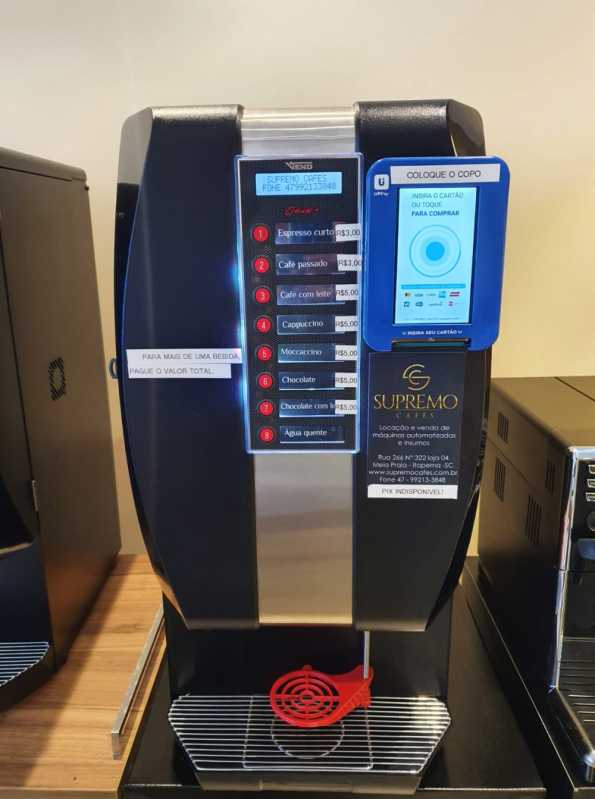 Comodato de Máquina de Café Indaial - Comodato de Máquina de Café Profissional para Cafeteria