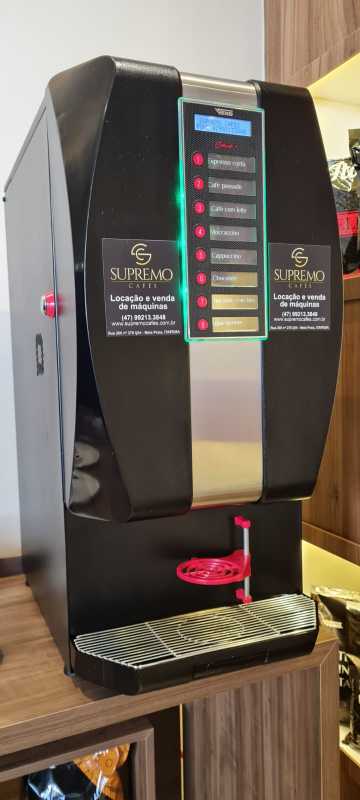 Máquina de Café Expresso Automática com Moedor Pomerode - Máquina Automática de Café Balneário Camboriú