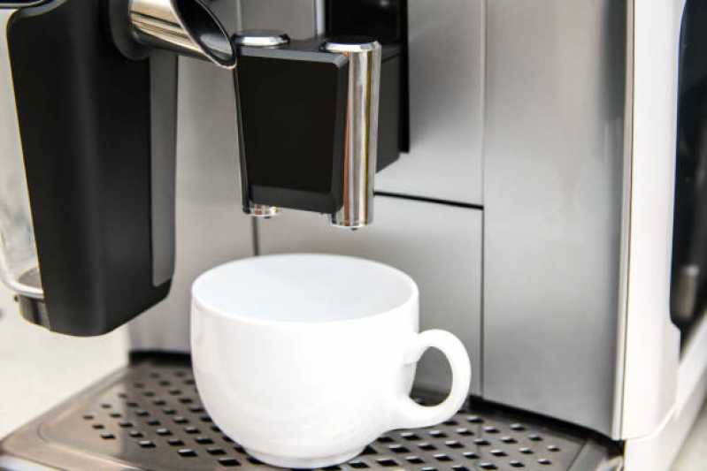 Máquina de Café Expresso com Moedor Automática Valor Blumenau - Máquina de Café Expresso Automática Industrial
