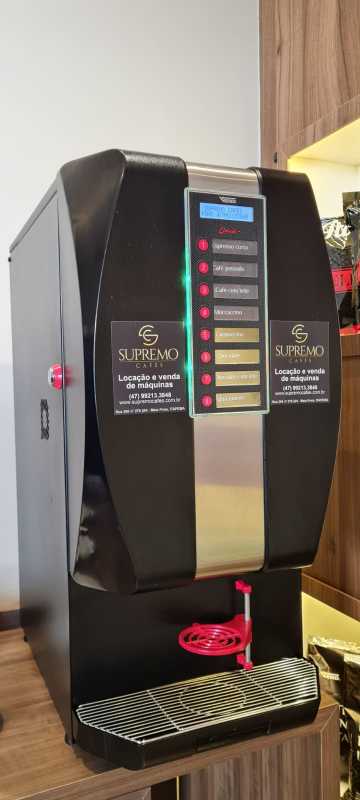 Máquina de Café para Comércio Tijucas - Máquina de Café Cappuccino