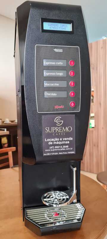 Máquina de Café Profissional Automática Itajaí - Máquina de Café Automática com Moedor
