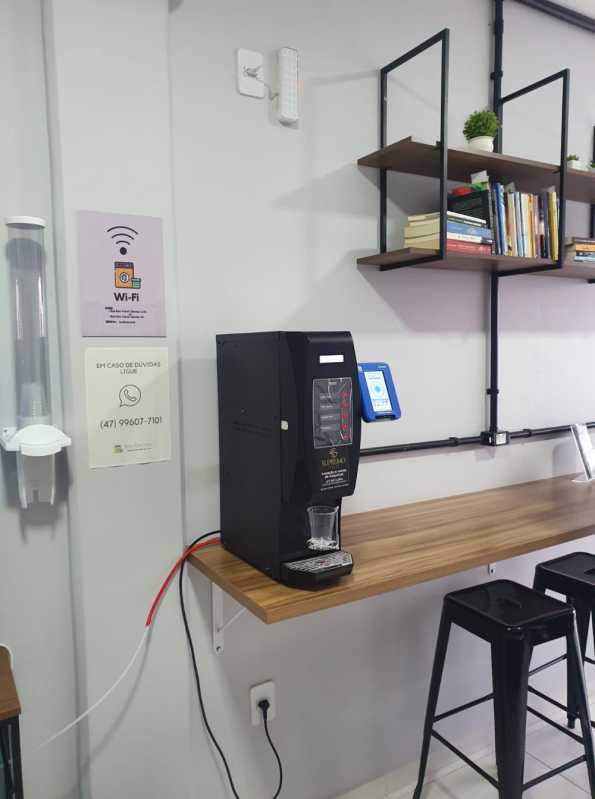 Onde Faz Aluguel de Máquina de Café para Escritório Ilhota - Aluguel de Máquina de Café Balneário Camboriú